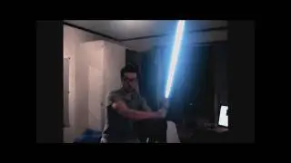 Light saber tryout!