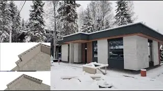 We're looking at a smart block home from Smart-Stroy.