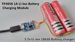Auto cut off 3.7volt Battery Charger || TP4056 Battery Charger || lithium ion Battery charger