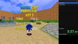 [WR] Sonic The Hedgehog 8:11 (In Game time)