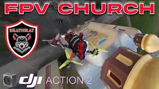 FPV POWER | Intense High Power Drone flight at Byzantine Church  | Thanksgiving Eve
