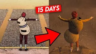 I recreate the iconic speech by Gaara in 3d
