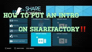 HOW TO PUT PANZOID INTROS ON TO SHAREFACTORY(THE BEST WAY)EASY METHOD!
