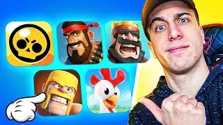 Gioco a TUTTI i Giochi SUPERCELL in 1 VIDEO!