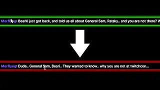 How Twitch Chatter Lie Develops