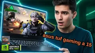 أداء لابتوب asus tuf gaming a15  في لعبة دلتا فورس موبايل!! حرارة🔥واداء Ryzen 7+ Rtx4060 