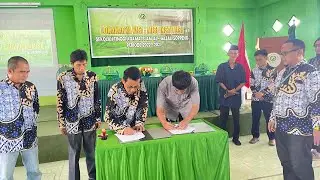 Penandatangan MoU STMIK Amika & STAI Al-Gazali Soppeng