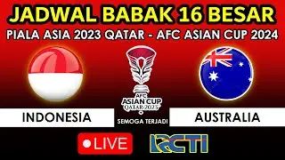 🔴 Disiarkan Malam Hari! Ini Jadwal TIMNAS INDONESIA VS AUSTRALIA di 16 Besar Piala Asia, Semoga Jadi