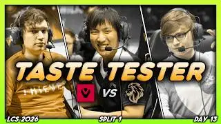 SENSORY SCIENTISTS (LCS 2026 CoStreams ━ Split 1 ━ Day 13)