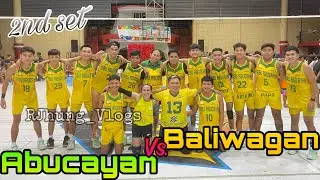 2/5: Championship: Baliwagan Vs. Abucayan || Mens Volleyball || RJhung_Vlogs