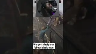 We gotta save the black man!! 