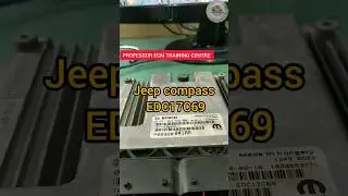 JEEP COMPASS EDC17C69  READ & WRITE BY KTM BANCH#EDC17C69 #ecmrepair #youtubeshorts