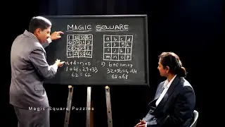 Magic Square Formulas | Magic Square and Srinivasa Ramanujan | Birthday magic square | Magic Square
