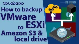 How to backup VMware ESXi (Free and Paid versions) to Amazon S3 and local drive