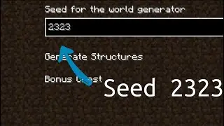 Testing Seed 2323 in Minecraft (500 subs Special
