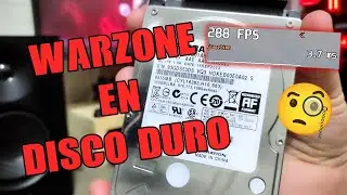 Warzone en HDD 💾 prueba extrema 🔥