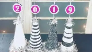 Craft a New Year's Pop’n Party Hat Centerpiece
