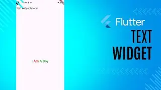 Text Widget flutter - Code With Examples.