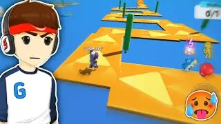 Playing New Crazy Custom Maps in Stumble Guys
