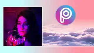 TUTORIAL PICSART CARA MEMBUAT PHOTO NEON LIGHT | pokkysllow