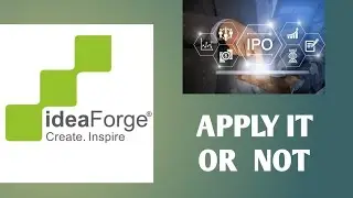 ideaForge Technology IPO | IDEAFORGE GMP SUBSCRIPTION | APPLY OR NOT 