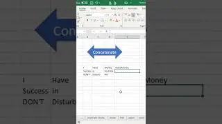Concatenate Function in Excel #exceltutorialforbeginners #exceltips