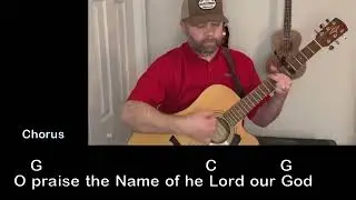 O Praise The Name (Anastasis) by Hillsong Worship [Guitar Play-Along with Chords]