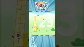 Numberblocks World - Meet Numberblock Twenty Three and Learn How to Trace the Number 23 | BlueZoo