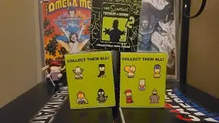 UNBOXING 3 KIDROBOT THE SIMPSONS TREEHOUSE OF HORROR MYSTERY VINYL FIGURES!!!!