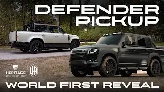 WORLD’S FIRST DEFENDER PICKUP! + Huge URBAN Announcement at Heritage Customs!