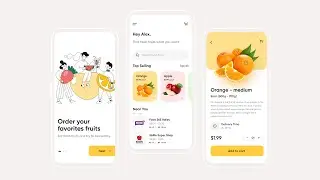🍎Fruit Shop UI ⁕ Flutter Tutorial