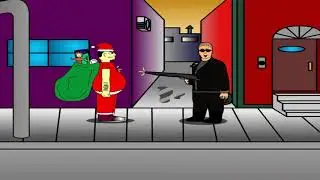 Animación -  El Papa Noel Villero PARTE 2. (Después de las fiestas) HD