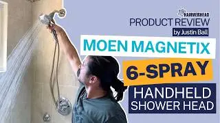 Review: Moen Magnetix 6-Spray Handheld Shower Head
