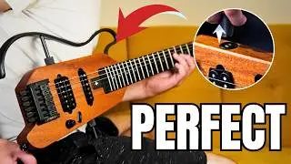 The BEST Travel Electric Guitar You Can Buy | Donner HUSH-X Electric Guitar Kit for Travel