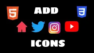 how to use font awesome icons in html