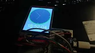 NTP clock with Wemos D1 on ILI9341 TFT display (3)