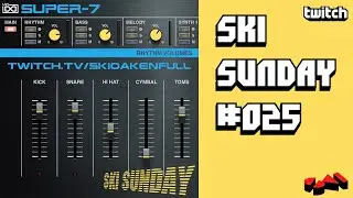 Ski Sunday #025 - Making beats with UVI’s Super-7 analog toolbox