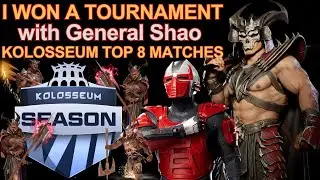 🔥 I WON A TOURNAMENT with General Shao 🔥 MrAquaman Kolosseum Top 8 Matches - Mortal Kombat 1