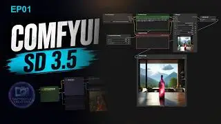 Install ComfyUI & Stable Diffusion 3.5 | Beginner Guide | Create Your First AI Image (Ep01)