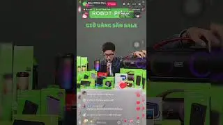 Livestream loa Robot tại Enter Studio  