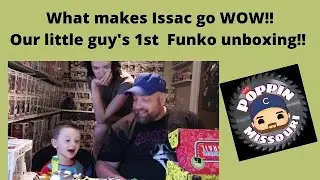 On a lighter note: Our little guy's 1st Funko Pop Box opening, things that make you go WOW!