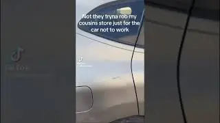 Criminals tried to rob a store, but their getaway car wouldn't start!!