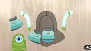 Собираем по частям НЛО. Развивающее видео детям. Игра как Мультфильм ПАЗЛЫ