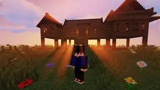 [Minecraft] สร้างบ้านทรงไทย+แจก