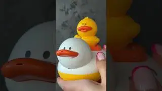 Игрушка для купания 🐤 утка с насадками и душем