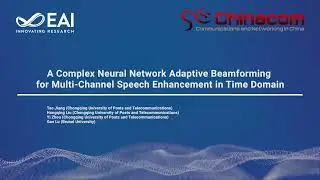 A Complex Neural Network Adaptive Beamforming for Multi-Channel Speech Enhancement in Time Domain