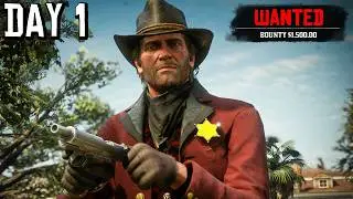 I became a COP in RDR 2 (Custom Mod)