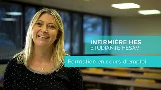 Danijela - Infirmière HES (en formation en cours d'emploi, HESAV)