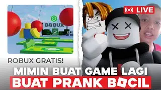 (LIVE) BUAT GAME LAGI NGEPRANK BOCILL DI ROBLOX!!!