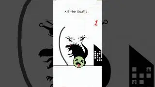 Godzilla 😱 Draw 2 Save|| RJ HYDRA